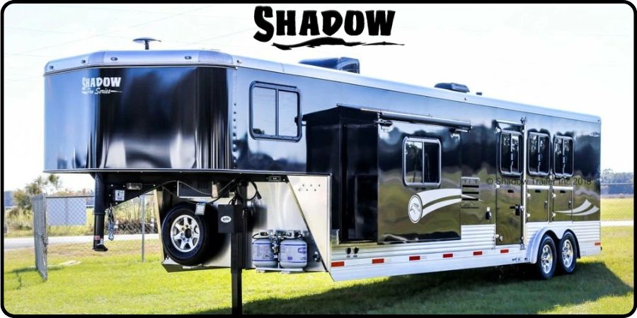 Shadow Trailers Living Quarter Horse Trailers