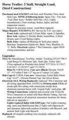 Used Horse Trailer